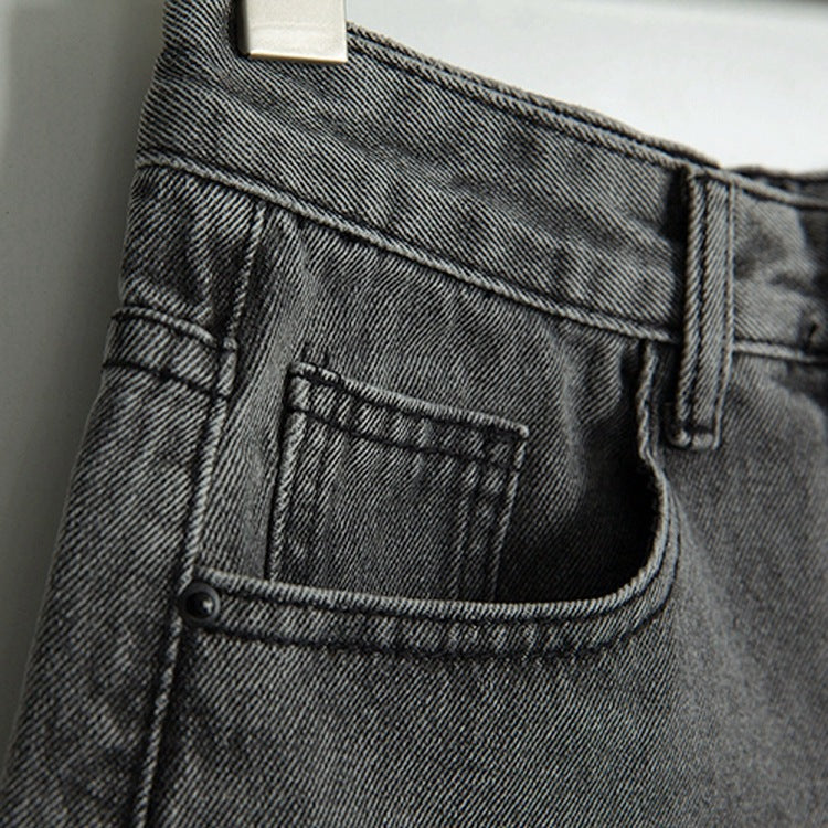 Trendy Ripped Denim Shorts